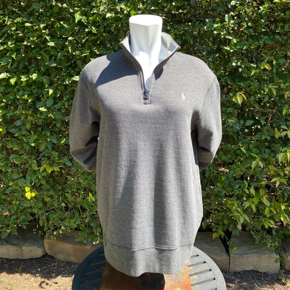 NWT Mens Polo Ralph Lauren 1/4 zip sweater